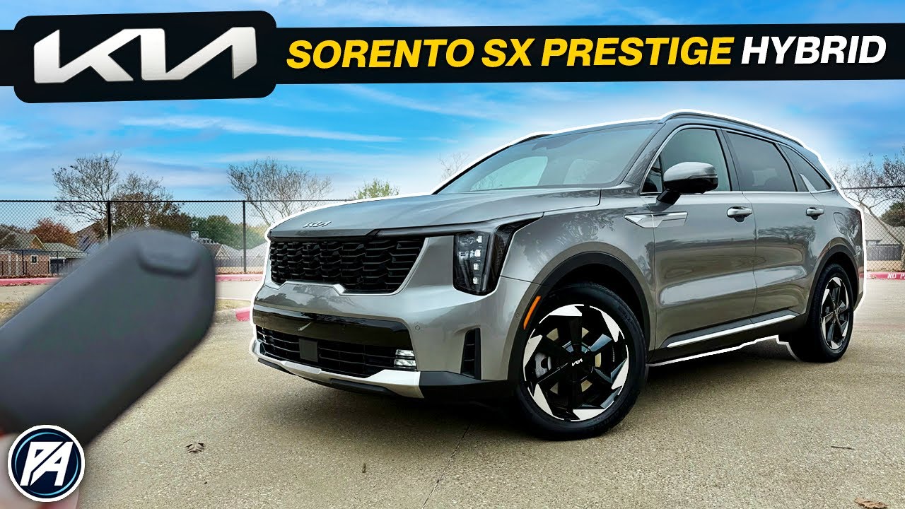 Экономичный 3-рядный салон | Kia Sorento Hybrid 2025 года