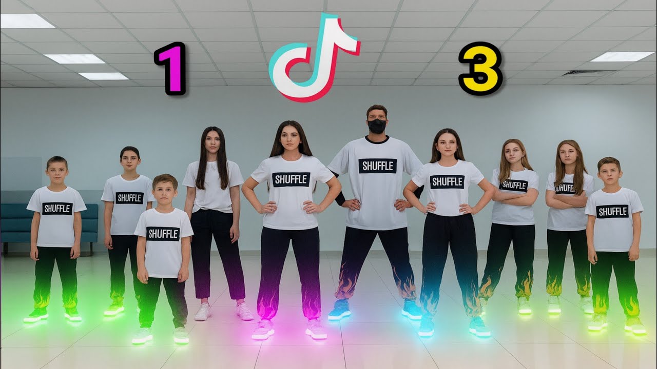 SHUFFLE BATTLES🤫🔥 WHO WIN 🏆 LITTLE  KIDS  BATTLE?? 😱 TUZELITY DANCE