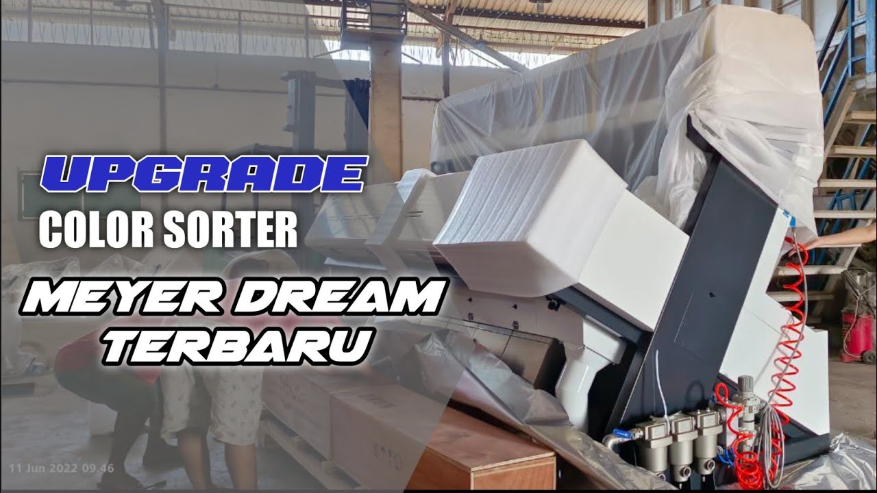 UPGRADE UNIT MESIN COLOR SORTER MEYER DREAM TERBARU || PB.SUMBER REJEKI TUBAN JAWA TIMUR