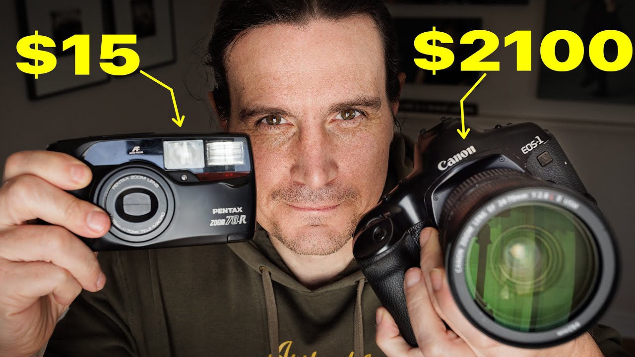 Canon EOS 1V за 2100 долларов против Pentax за 15 долларов — есть ли разница?