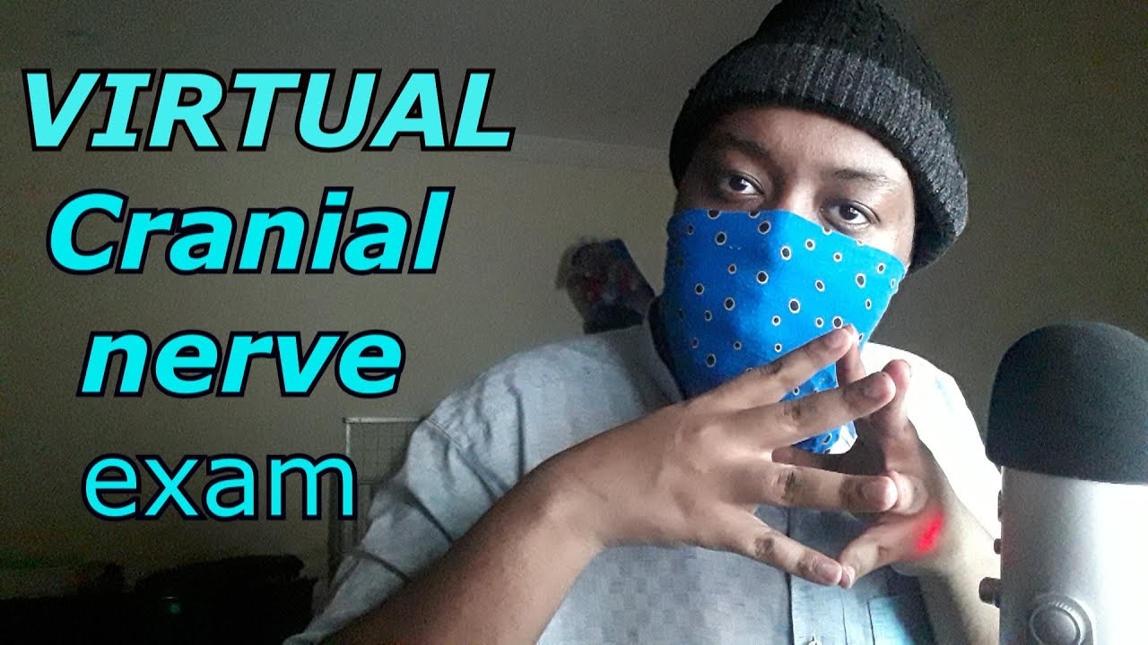 asmr virtual cranial nerve exam