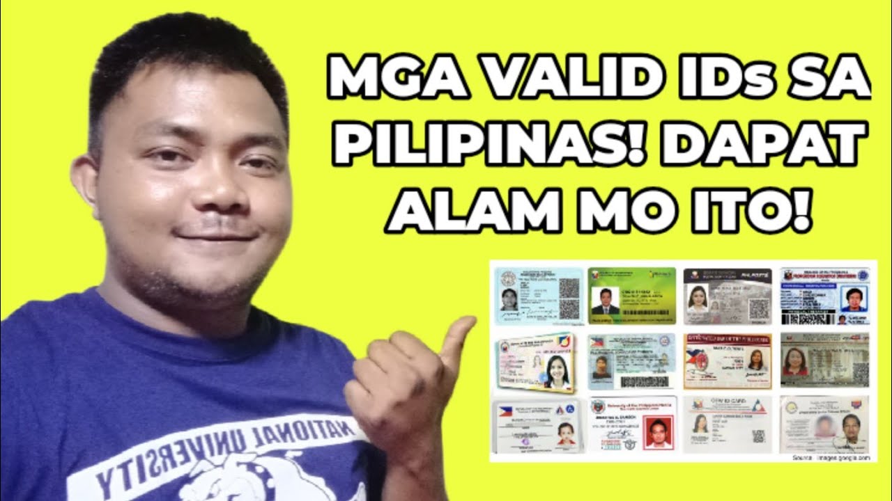 Mga Ibat-Ibang Uri Ng Valid ID Sa Pilipinas | Teacher Kevin PH