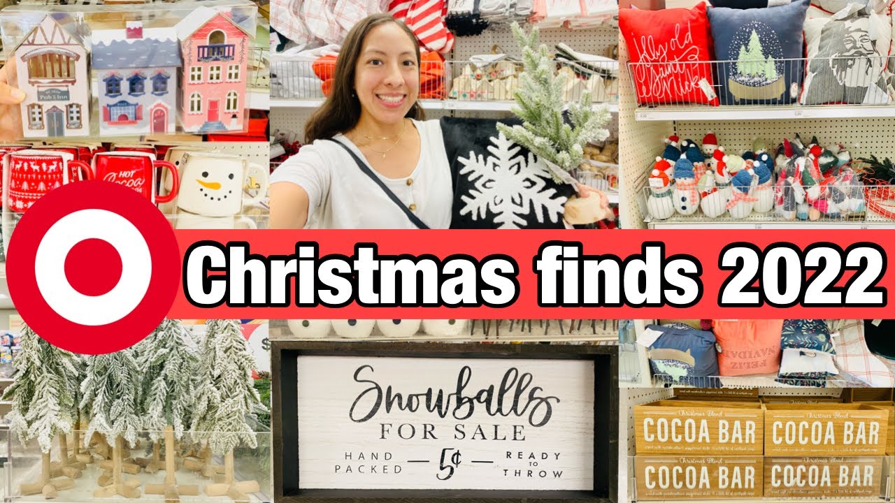 TARGET CHRISTMAS 2022 | Target Christmas Shop With Me 2022 | Target Christmas Decorations 2022