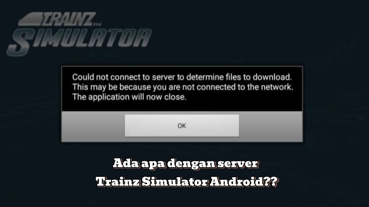 Ada apa dengan server TSA?? || Trainz Simulator Android