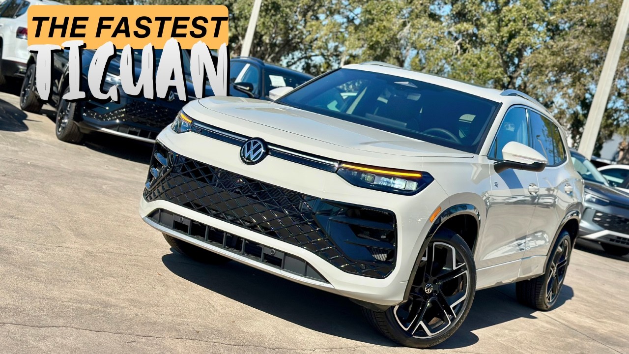 Volkswagen Tiguan SEL R-Line TURBO 2026 года — лучший спортивный внедорожник по соотношению цены ...