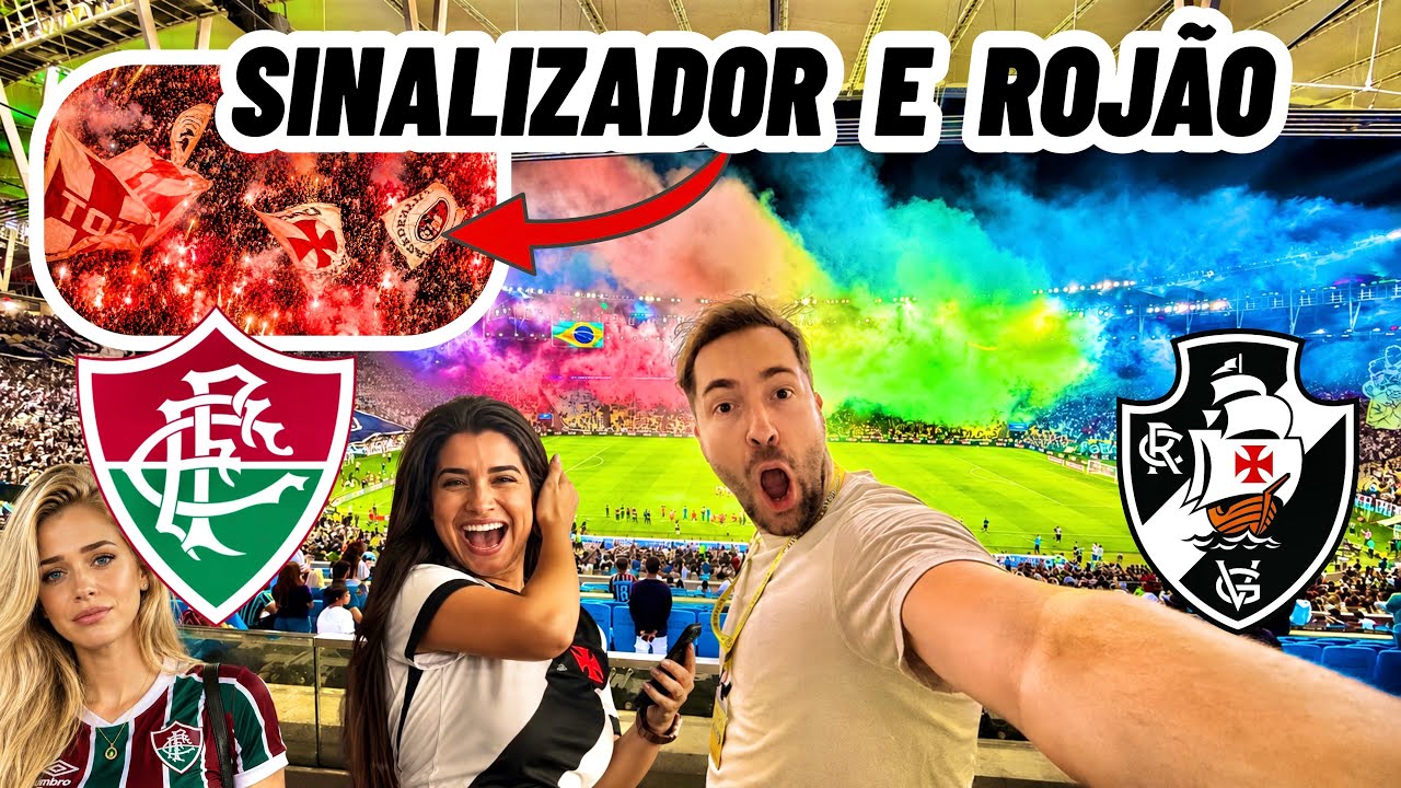 A TORCIDA DO VASCO QUASE DERRUBOU O MARACAN&Atilde; CONTRA O FLUMINENSE/ Fluminense 1 x 3 Vasco 