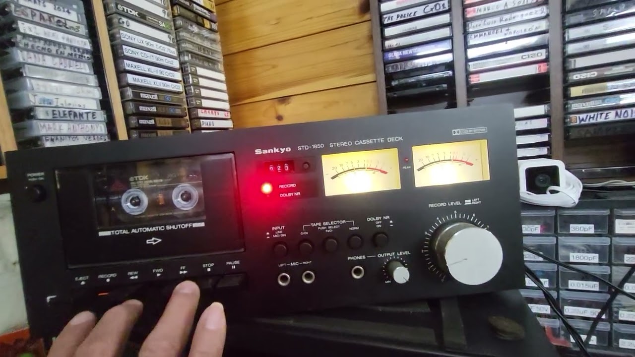 SANKYO STD-1850 2HEADS CASSETTE DECK