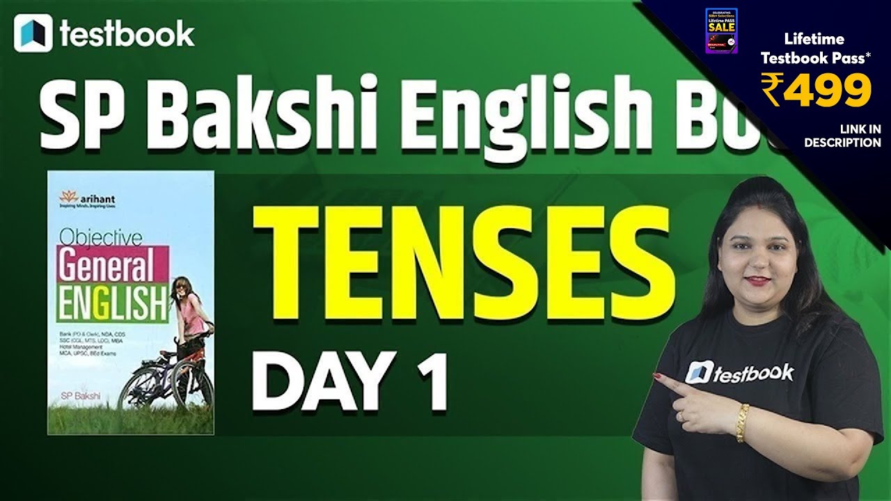 SP Bakshi English Course | Tenses in English Grammar with Examples | Day 1 | Anjali Ma'am