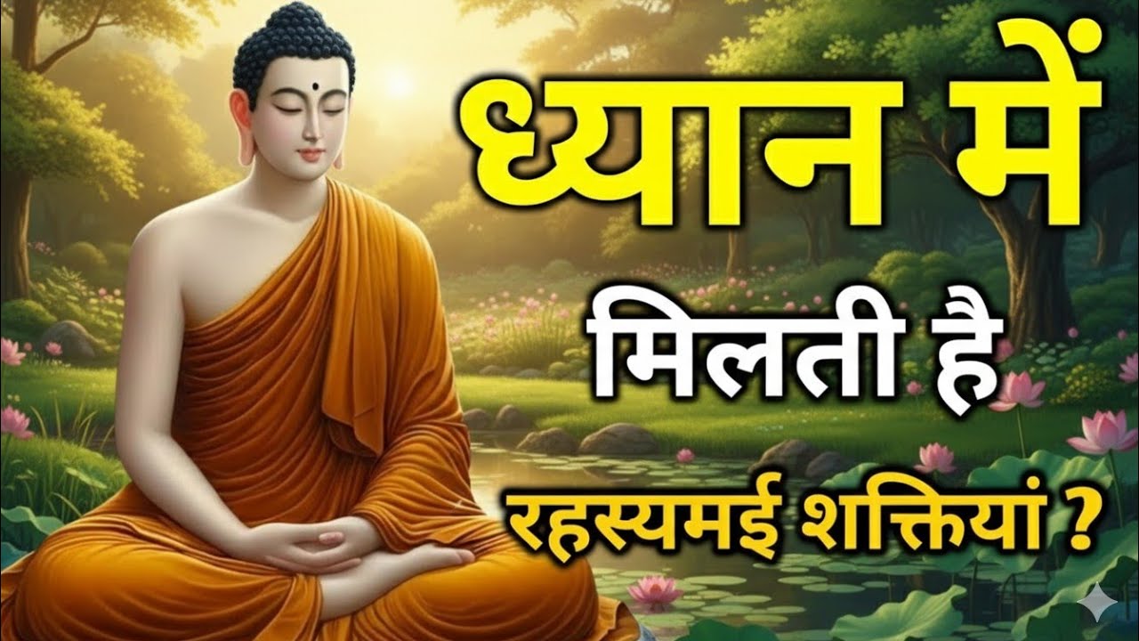 ध्यान में मिलती है रहस्यमई शक्तियां Amazing power of meditation। dhyan ke anubhav #buddha health