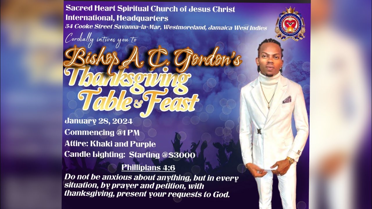 BISHOP GORDON THANKSGIVING TABLE 2024 - PART 2
