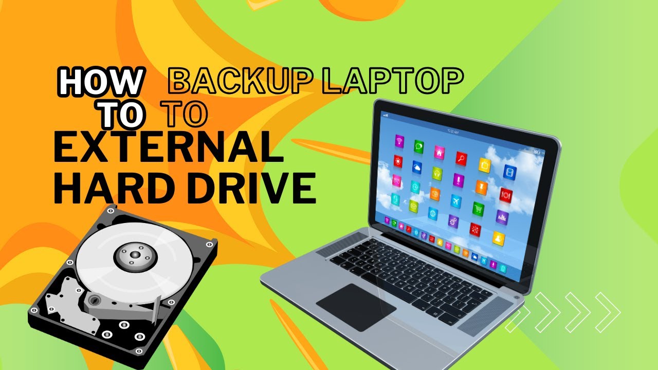 How to backup laptop to external hard drive - Easy! (Works 2026)