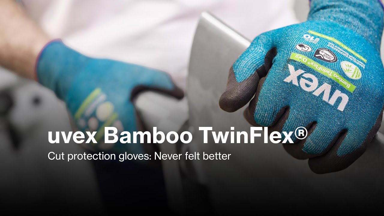 uvex Bamboo TwinFlex  – the modern cut-protective safety glove (EN)