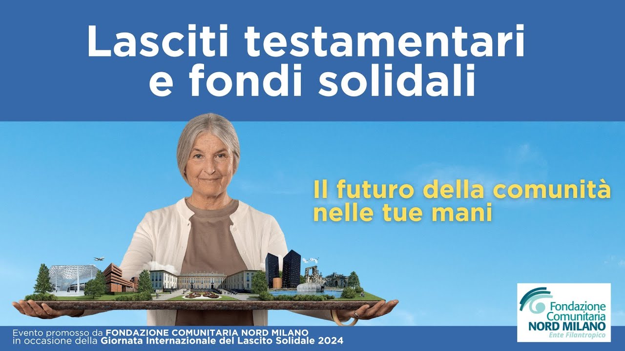 Un lascito alla tua comunità