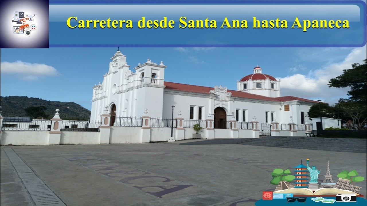 Carretera desde Santa Ana, Santa Ana hasta Apaneca, Ahuachapán en El Salvador - Noviembre/2025