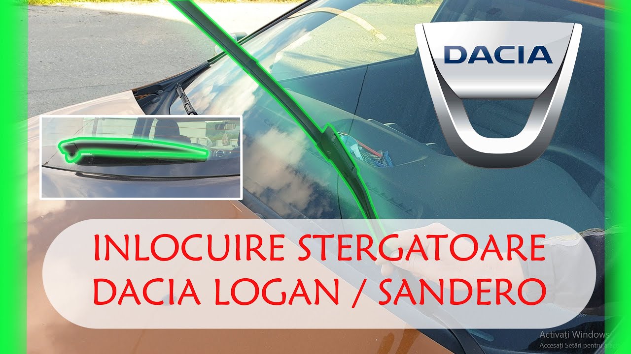 Стеклоочиститель в сборе Dacia Logan / Sandero | Руководство