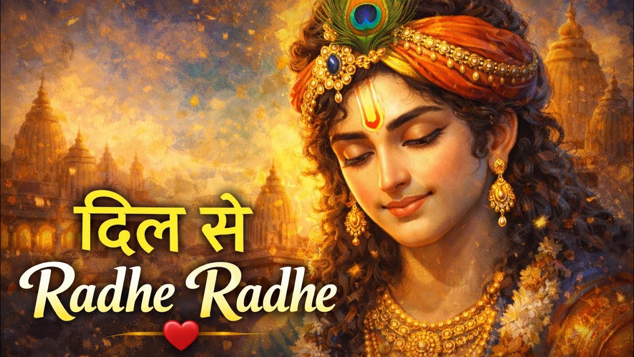 Radhe Radhe Bol Zara 🙏 | Heart Touching Shyam Bhajan | New Krishna Song 2026