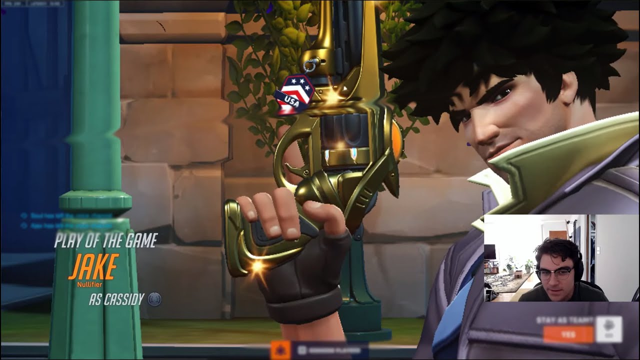 JAKE TOP 500 CARRY ASHE AND CASSIDY! [ OVERWATCH 2 TOP 500 SEASON 9 ]
