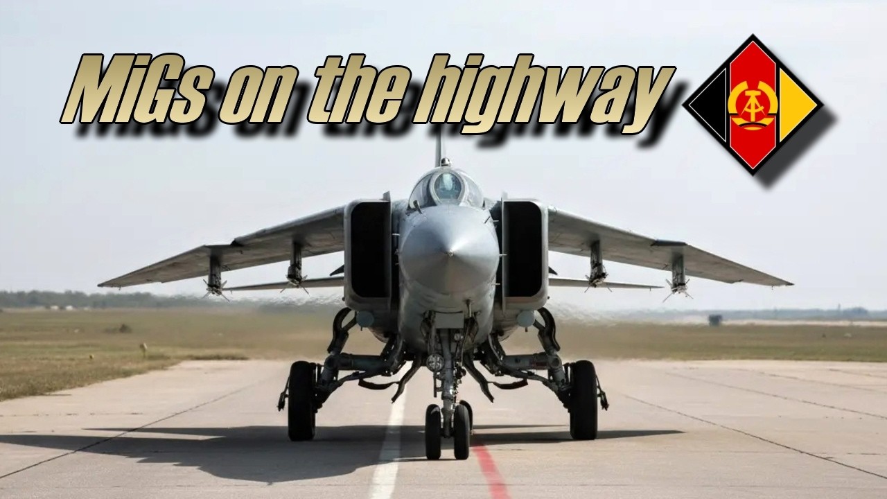 Handlungen einer gemischten Jagdfliegergruppe vom Autobahnabschnitt (1983) - MiG-23
