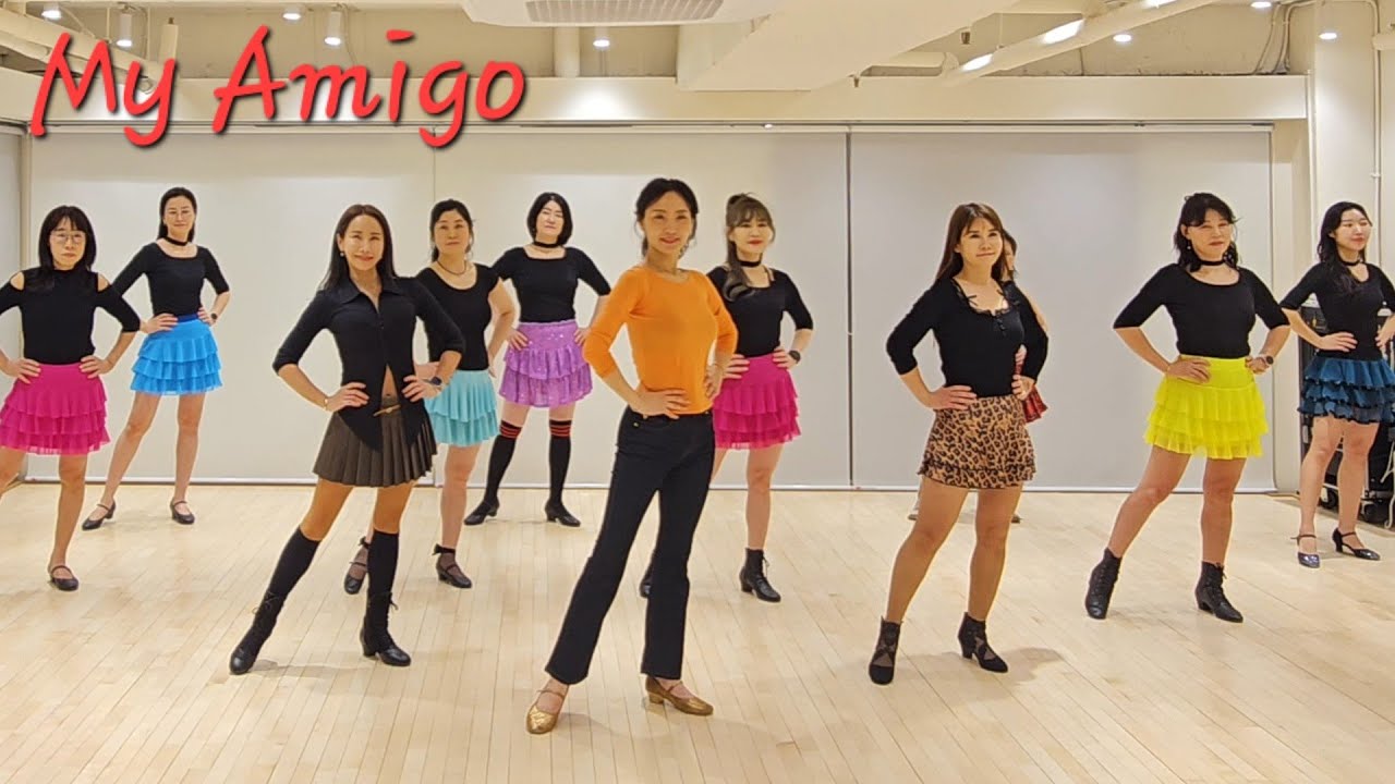My Amigo Line Dance l Improver l 마이 아미고 l Linedancequeen l Junghye Yoon
