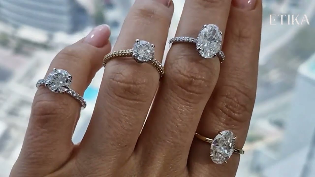 Shop IGI Certified Diamond Engagement Ring by ETIKA Jewels