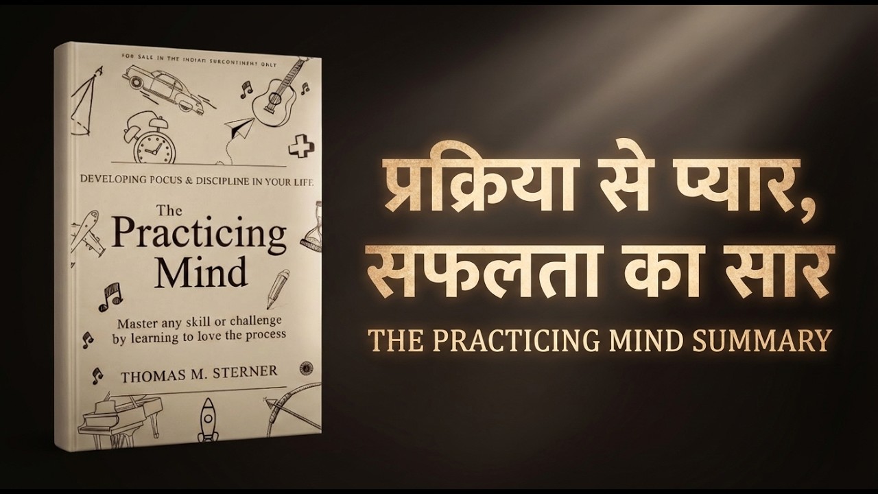 The Practicing Mind by Thomas M  Sterner | Book Summary in Hindi | Master Focus & Discipline