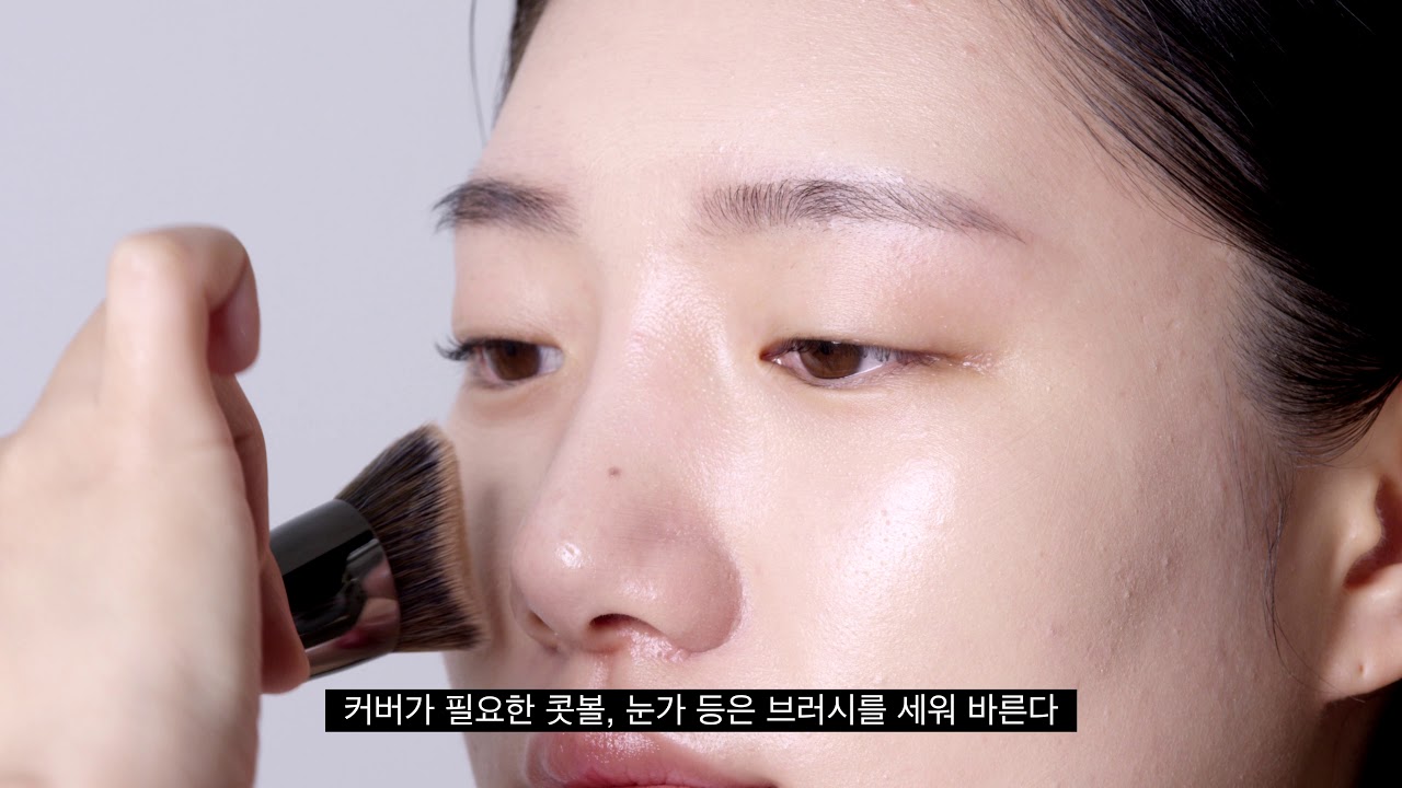 [필리밀리] V컷 파운데이션 브러시 822 HOW TO