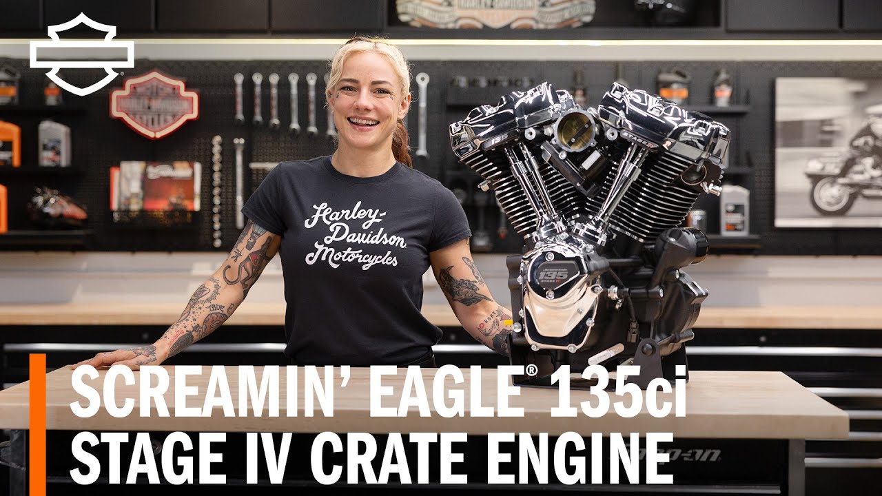 Przegląd silnika Harley-Davidson Screamin' Eagle 135ci Stage IV Performance Crate