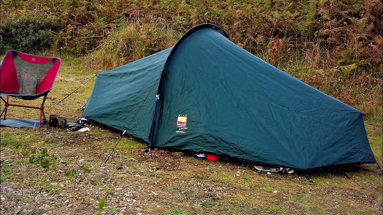 BEACH WILD CAMP | WILD COUNTRY ZEPHYROS 1 TENT