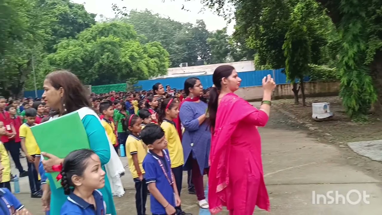 road safety act by primary students of kendriya vidyalaya pitampura