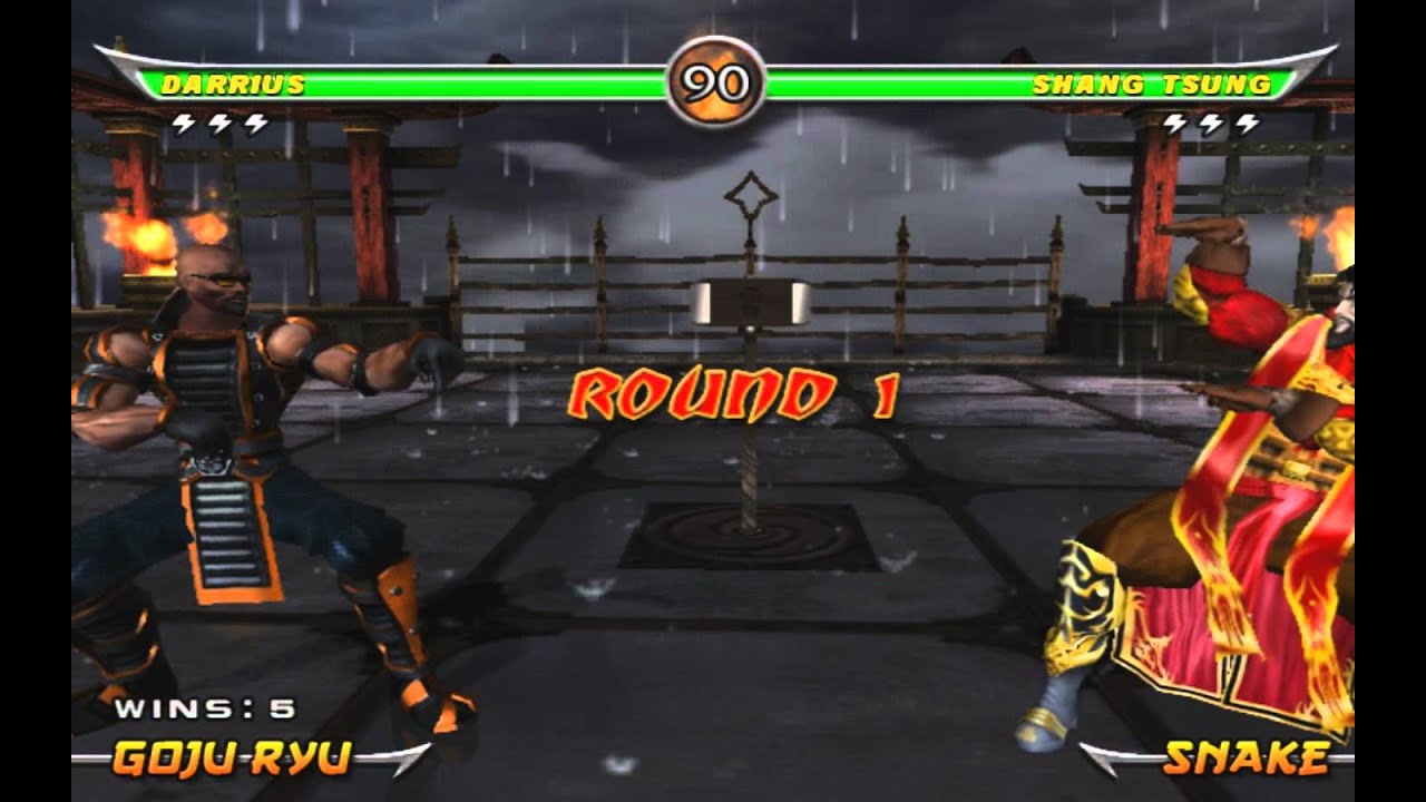 Mortal Kombat Armageddon — аркадная лестница Дарриуса