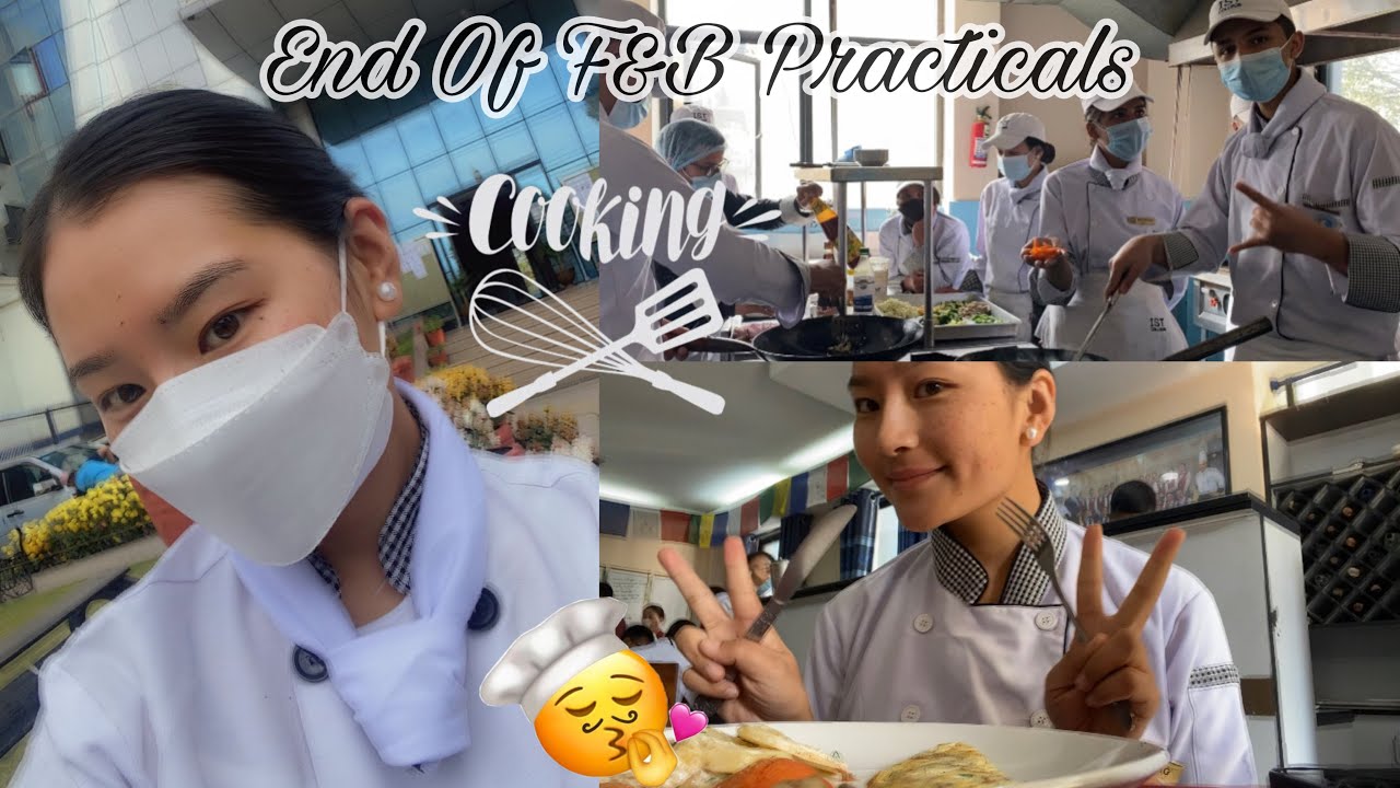 A Day in HM Student Life in Nepal🇳🇵| Kitchen Practical | Ending of F&B Practicals ||Maya&rsquo;s Vlog||