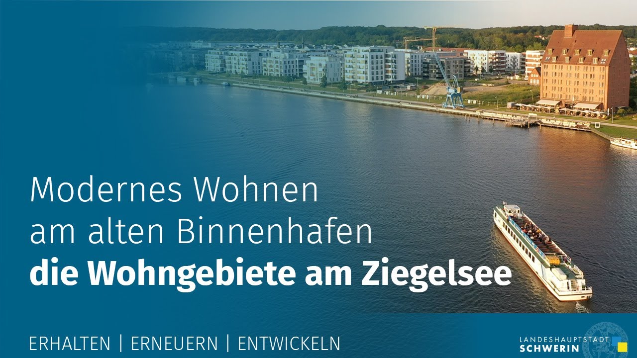 1 05 | Modernes Wohnen am alten Binnenhafen - die Wohngebiete am Ziegelsee