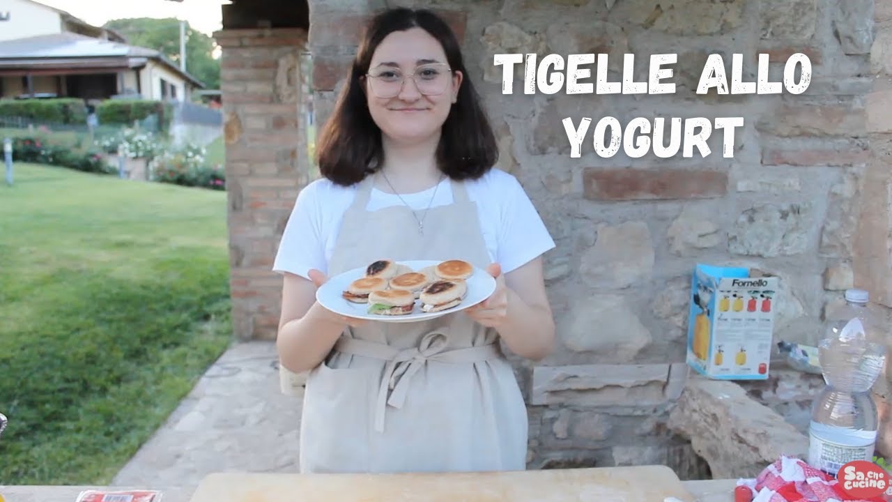TIGELLE ALLO YOGURT con e senza lievitazione