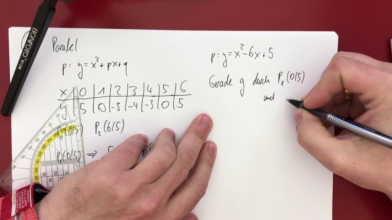 Realschulabschluss Mathe 2018 BW - Aufgabe P6