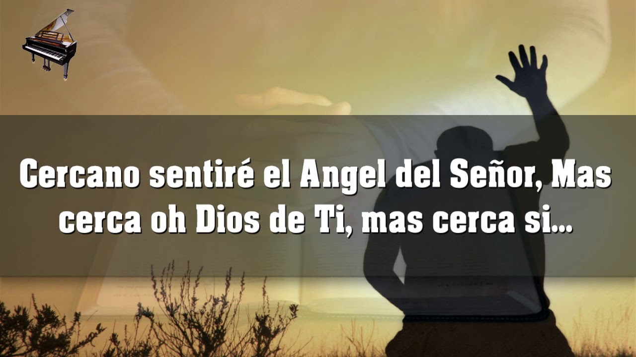Mas cerca oh Dios de ti - PISTA KARAOKE Contralto - bajo
