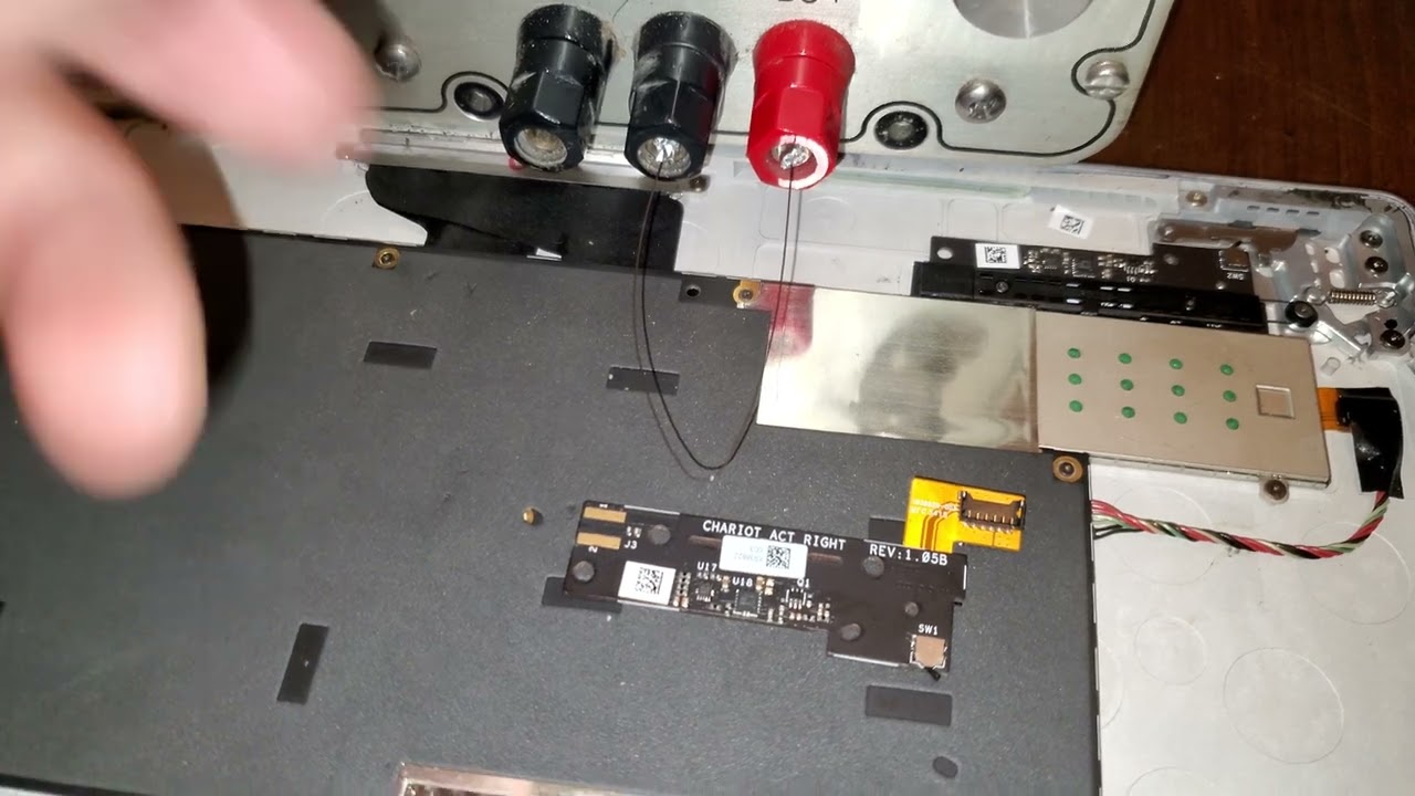Nitinol linear actuator from Surface Book