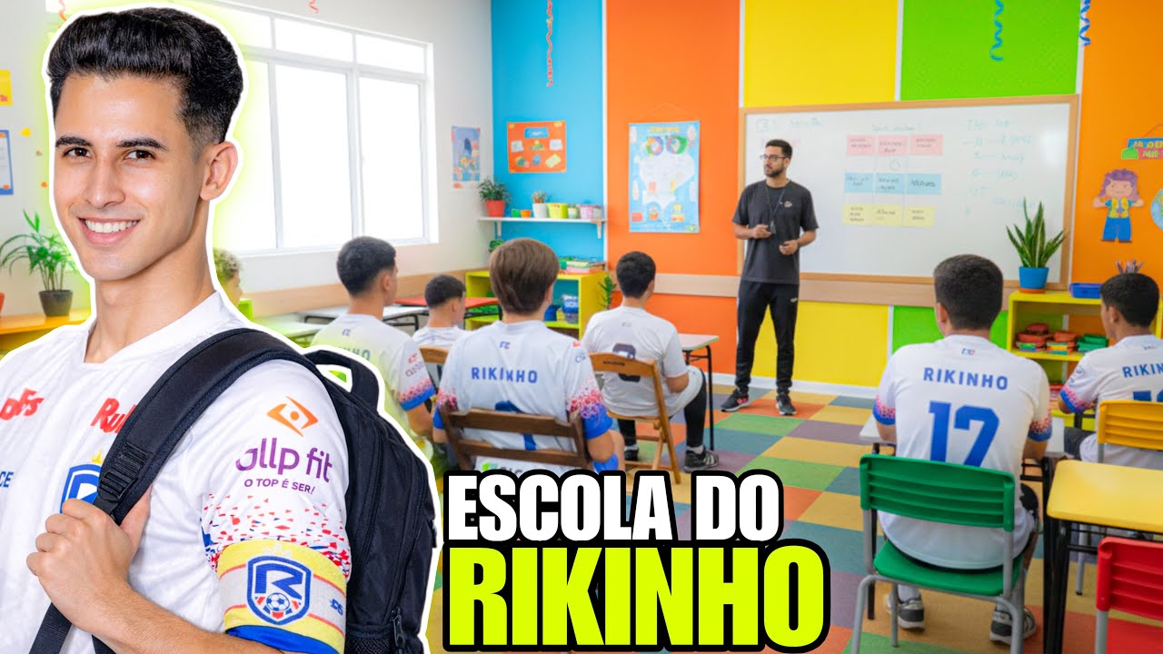A ESCOLA DO RIKINHO COMEÇOU BEM VINDOS ÀS AULAS (EP.1)
