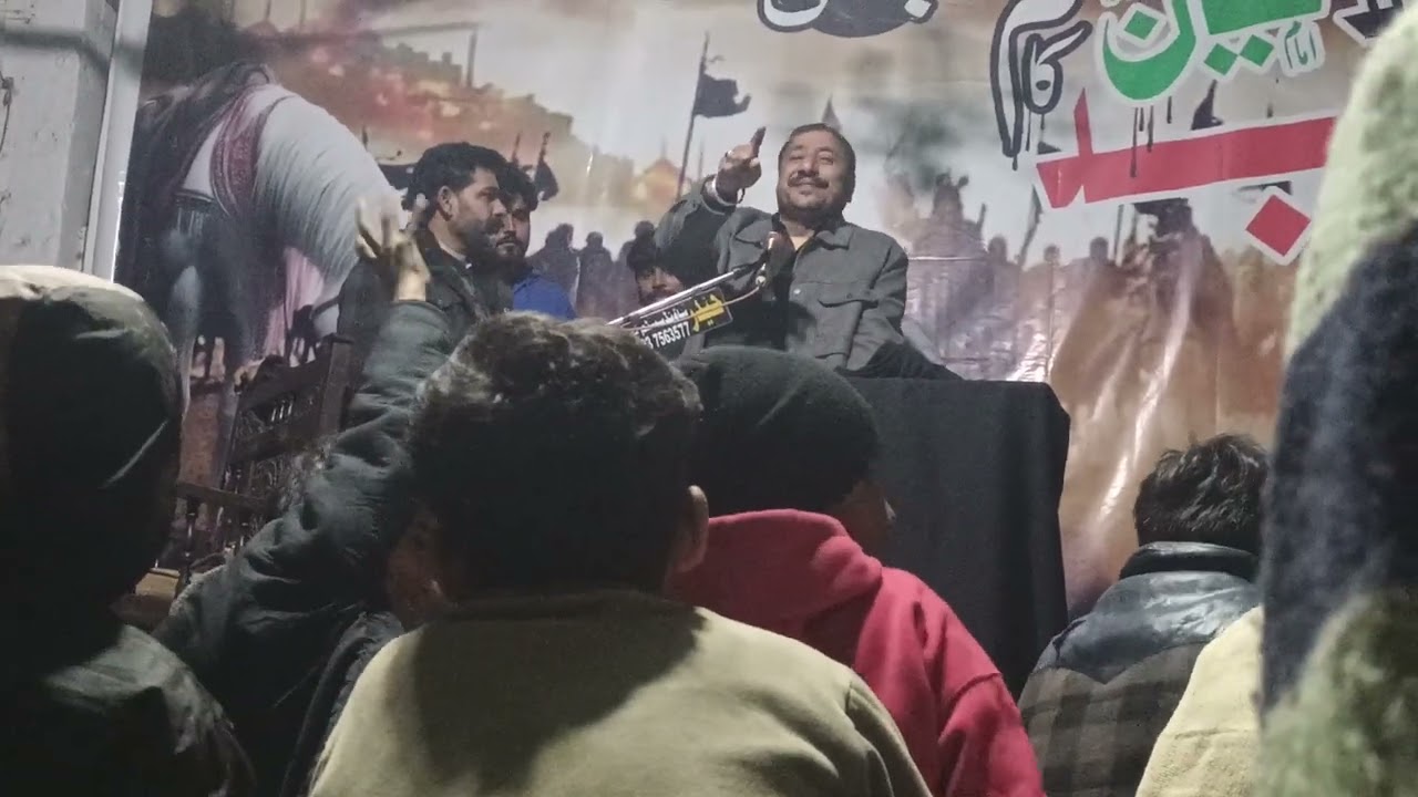 Majlis a aza imambarga Hussain Qatal pur 