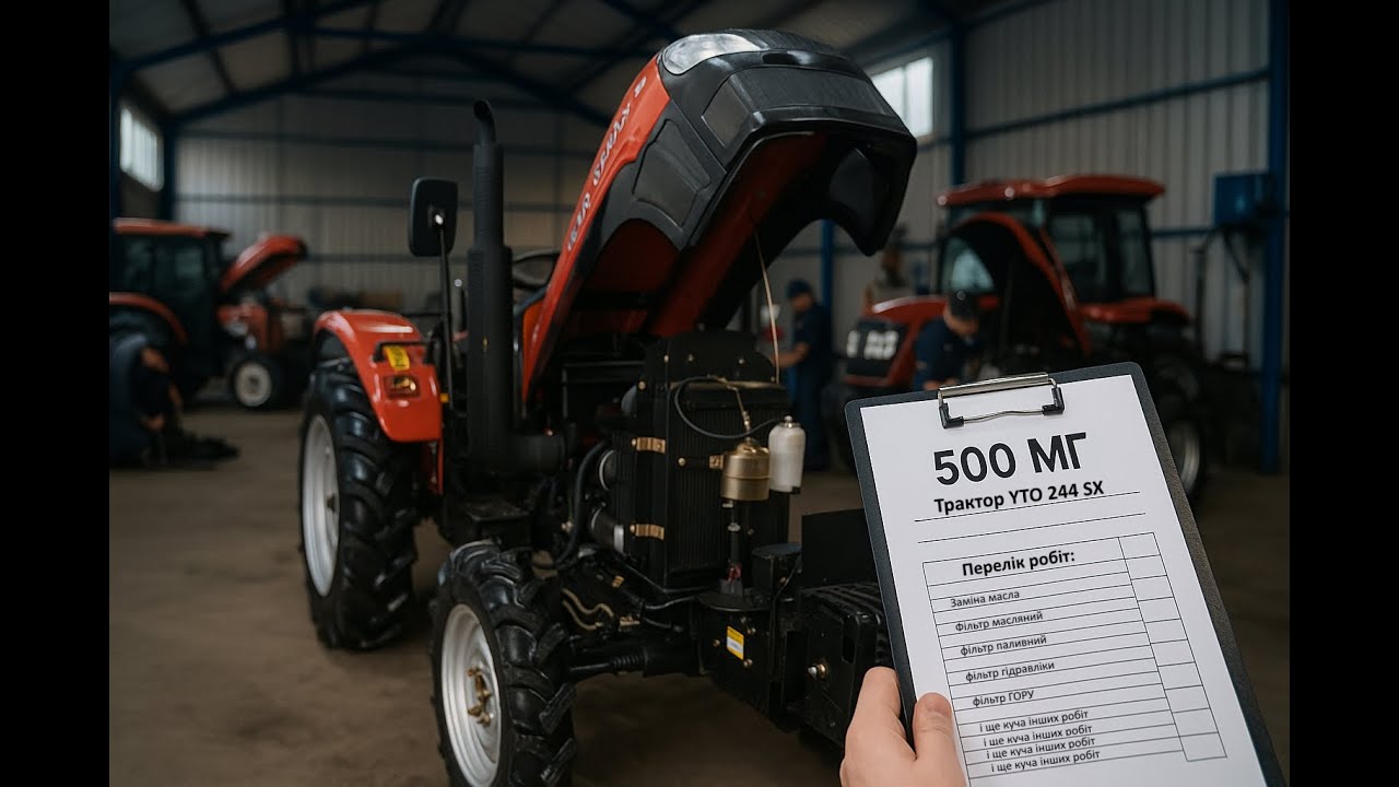 ТО на 500 мотогодин