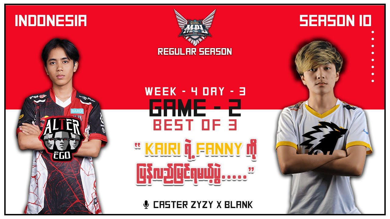 [Game - 2] ALTER EGO vs ONIC ESPORT MPL INDONESIA SEASON 10