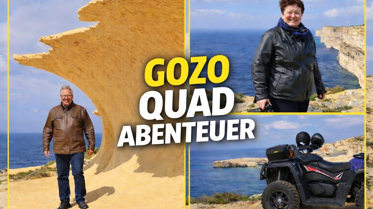 #124 Mit dem Quad nach Gozo – Günstige Fähre & spektakuläre Steilküsten! 🚐🏝️