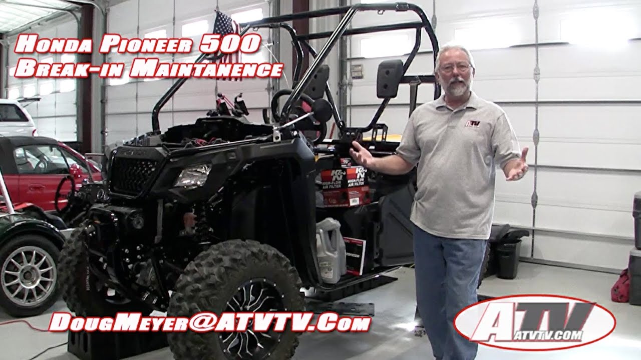 ATV Television Special - Honda Pioneer 500 Initial Maintenance.