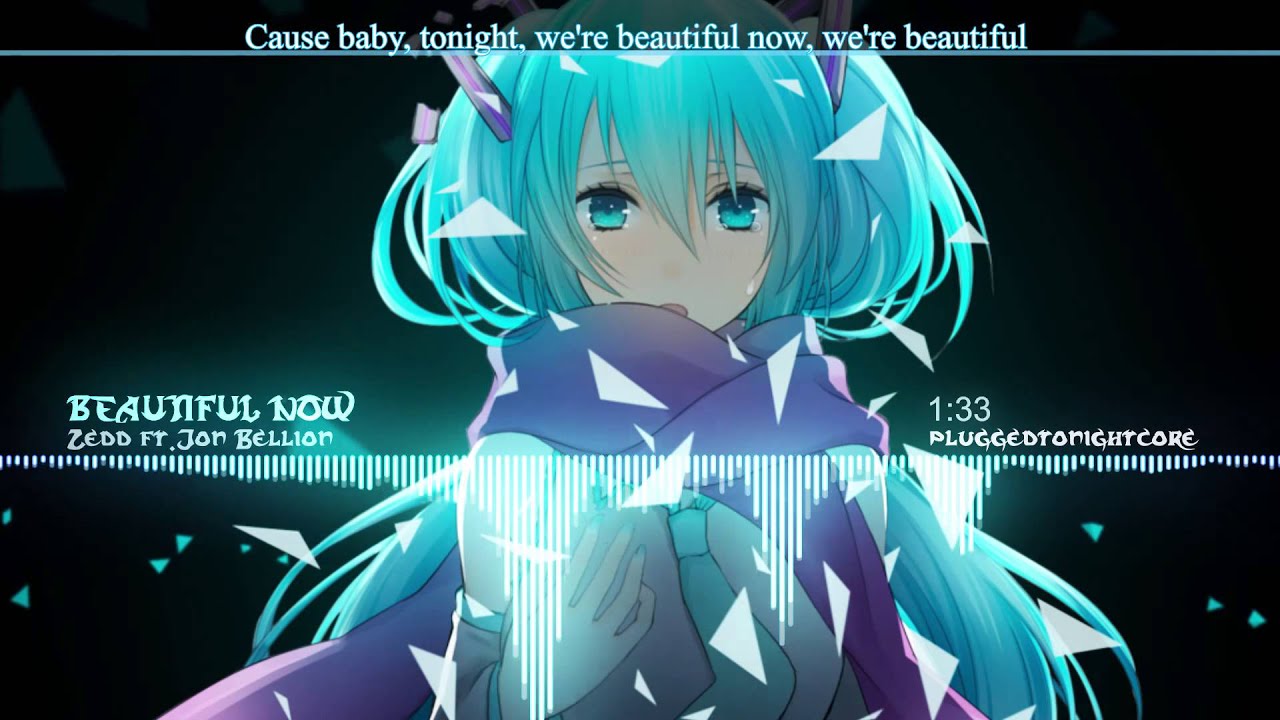 [Nightcore] Beautiful Now + Lyrics