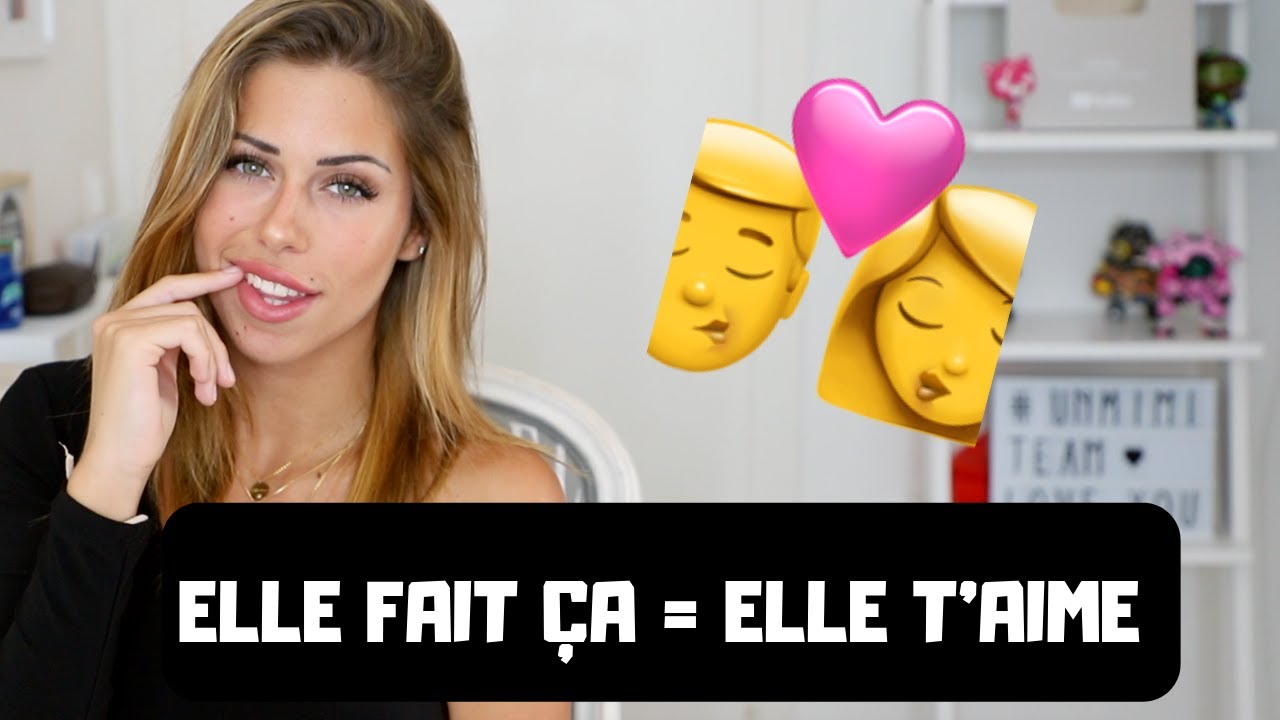 LE COMPORTEMENT D'UNE FILLE AMOUREUSE !!