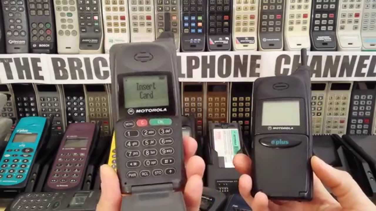 Motorola Microtac Select 2000e, 3000e and 6000e GSM1900 brick phones