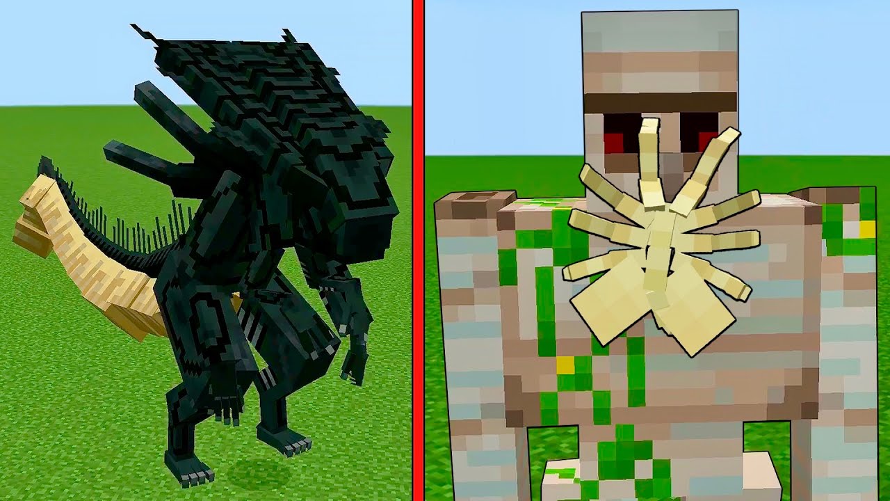ОБНОВЛЕНИЕ ЧУЖИХ В МАЙНКРАФТ Alien Minecraft