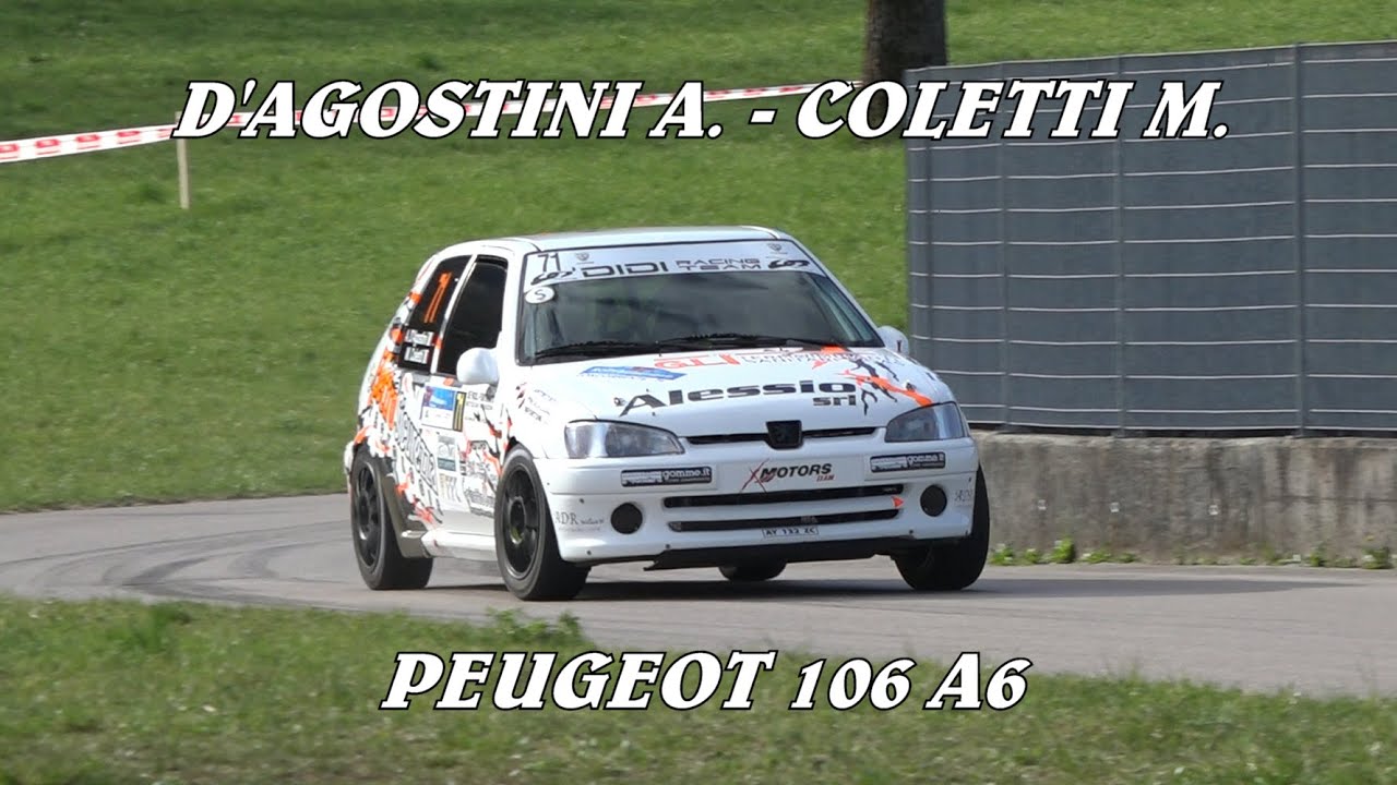 RALLY BELLUNESE 2023 | D'AGOSTINI A. - COLETTI M. | PEUGEOT 106 A6 | VIDEOCLIP