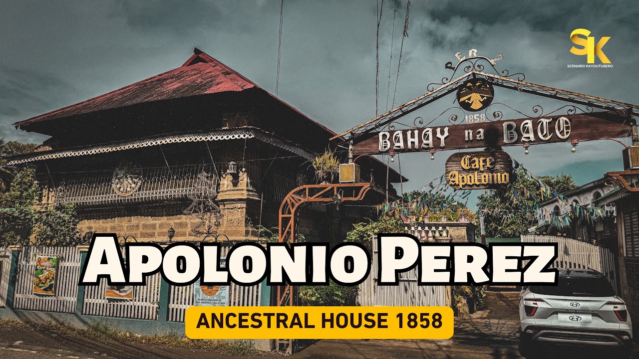 BAHAY NA BATO BUILT  IN 1858, THE APOLONIO PEREZ ANCESTRAL HOUSE TURNED INTO A RESTAURANT IN BUSTOS