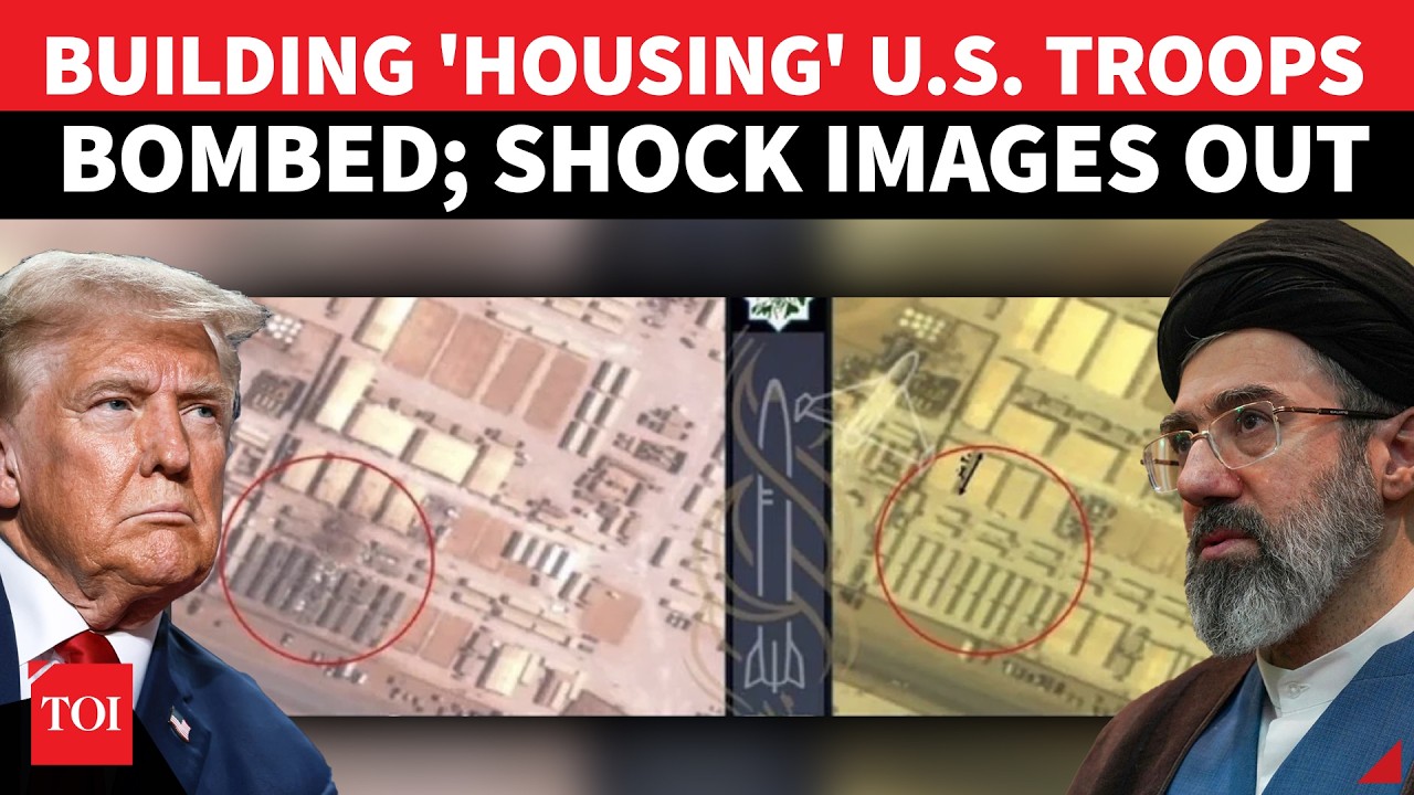 'US Troop Housing' Flattened? Iran Drops Explosive Satellite Images To Prove Jordan Strike | WATCH