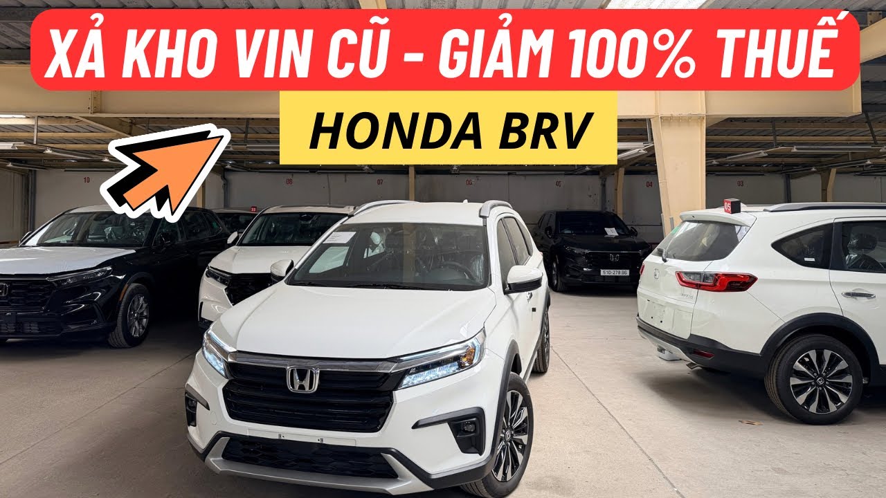 XẢ KHO GIẢM MẠNH - HONDA BRV L | GIẢM 1OO% THUẾ TRƯỚC BẠ 